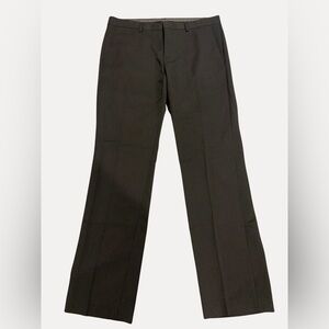 Men’s Le Chateau Low Rose Slim Fit Black Dress Pants w/ Belt Loops